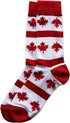 Maple Leaves Canada Unisex Men Women Fun Dress Casual Crew Funny Novelty Socks